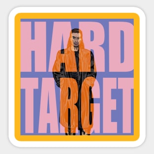 Jean Claude Van Damme in John Woo's Hard Target Sticker